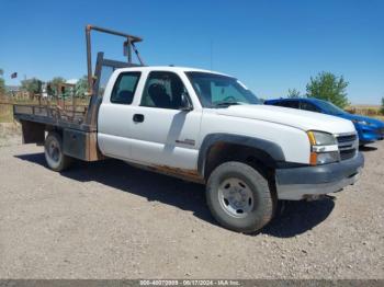  Salvage Chevrolet Silverado 2500