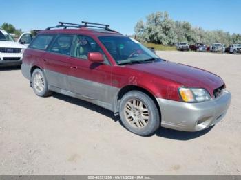  Salvage Subaru Outback