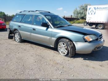  Salvage Subaru Outback