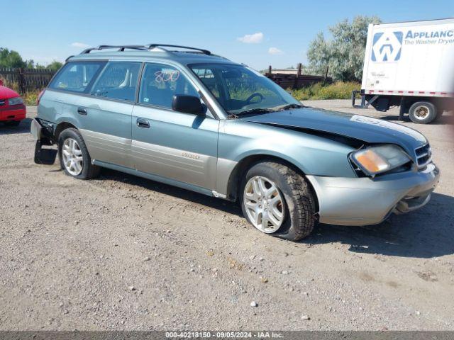  Salvage Subaru Outback