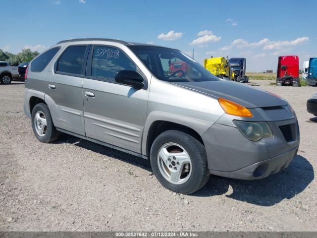  Salvage Pontiac Aztek