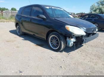  Salvage Toyota Matrix