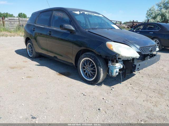  Salvage Toyota Matrix