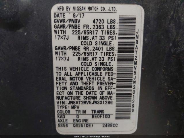 Nissan Rogue Sv Image 6